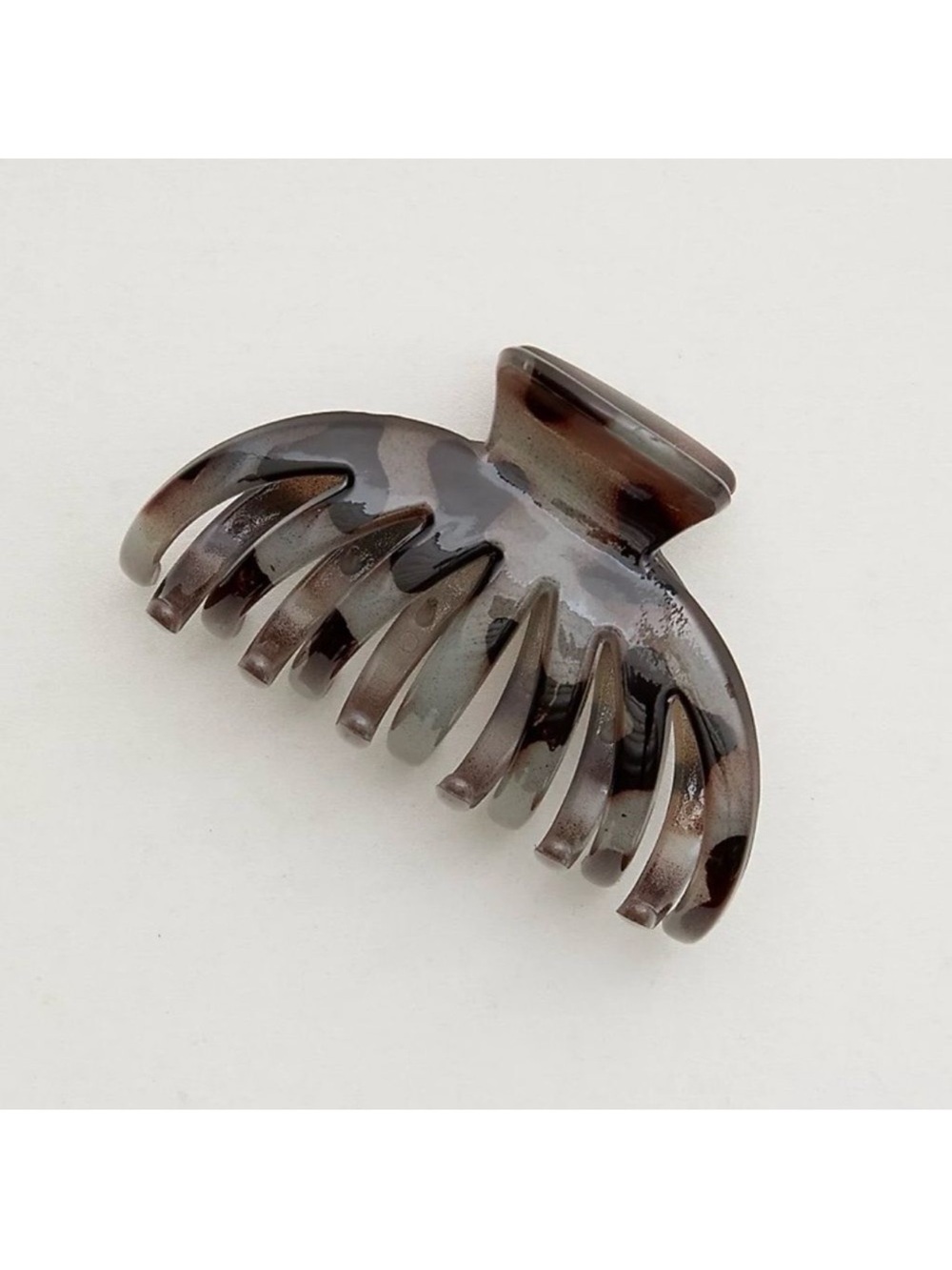 aerie Black Tan Marble Octopus Claw Hair Clip